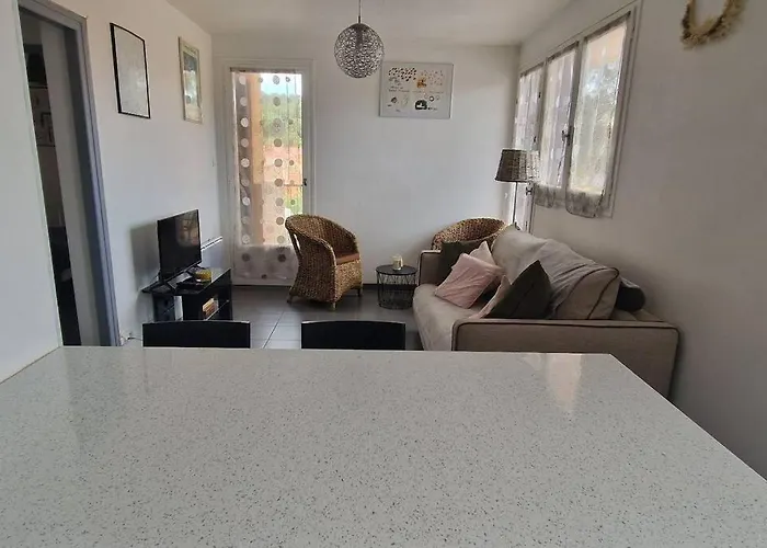 T2-au Calme-terrasse-place De Parking Attitree * קוליור